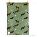 EMILY COLE BAY HORSE PATTERN TEA TOWEL